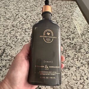 Bath & Body Works Aromatherapy Cinnamon & Sandalwood Body Lotion - Brown